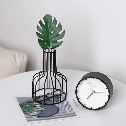 Test Tube Bud Vase with Iron Wire Stand, view 12