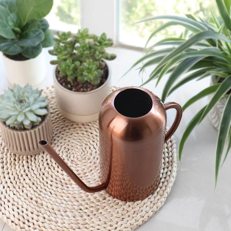 Stainless Steel Watering Can with Long Spout, 51 oz, view 5