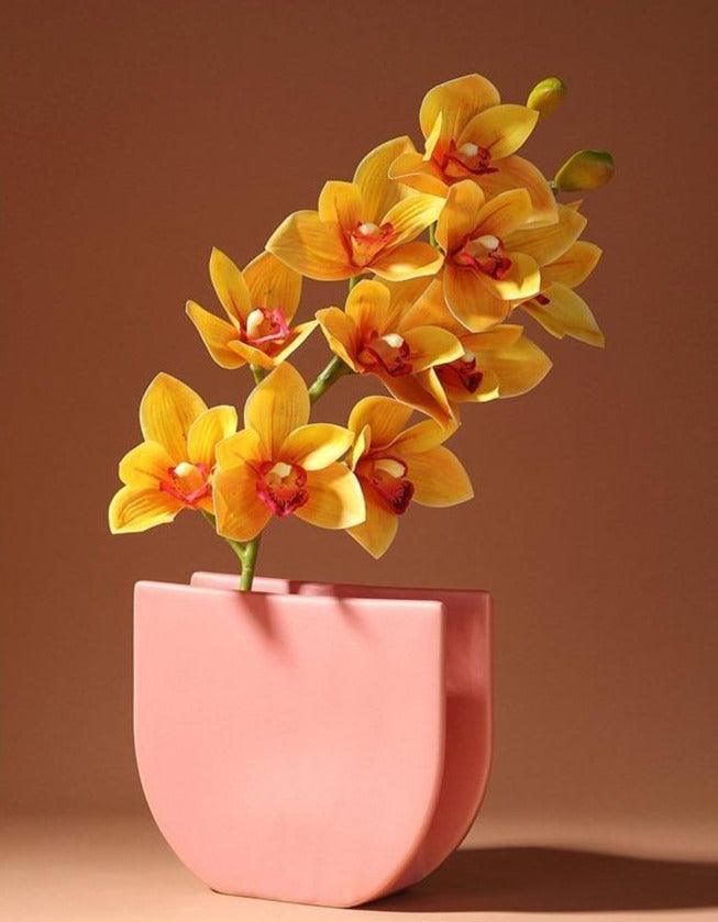 Geometric Ceramic Vases, Round, Half Moon or Arch, view 5