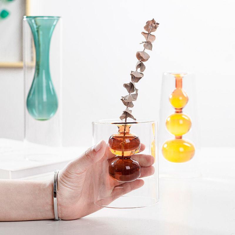 Blown Glass Bubble Vases in Five Shapes, view 6