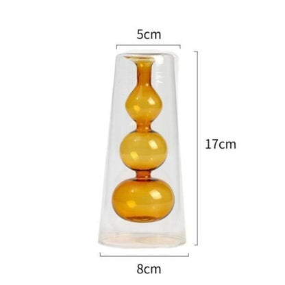 Blown Glass Bubble Vases in Five Shapes, view 17