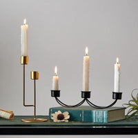 Metal Taper Candle Holders and 2 or 3 Arm Candelabras