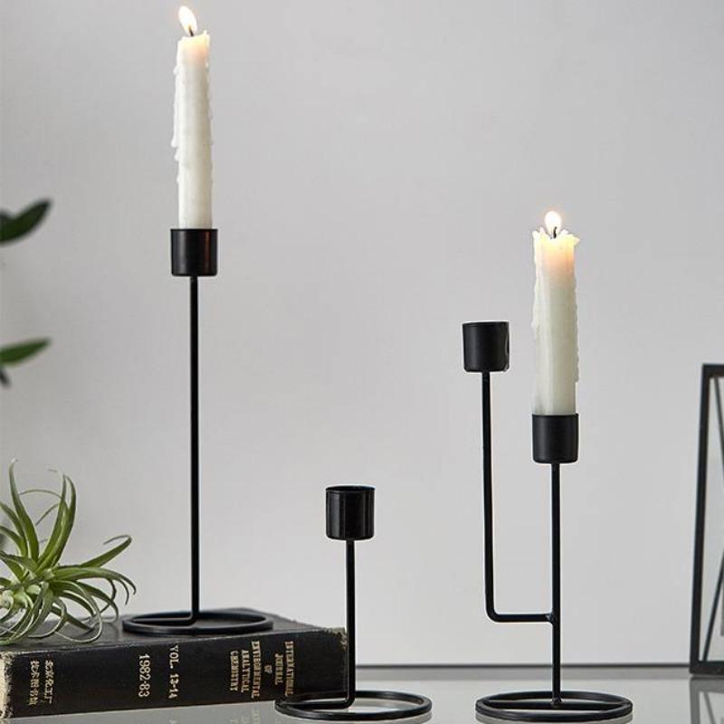 Metal Taper Candle Holders and 2 or 3 Arm Candelabras, view 3