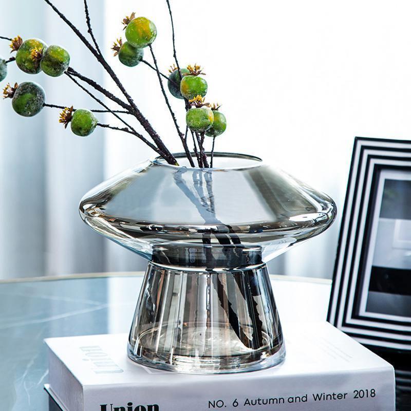 Mirrored Silver Glass Vase, Small or Large, view 4