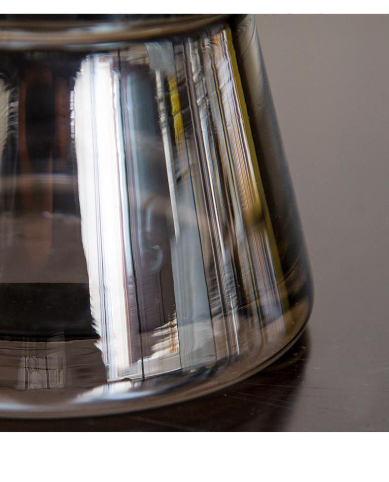 Mirrored Silver Glass Vase, Small or Large, view 6