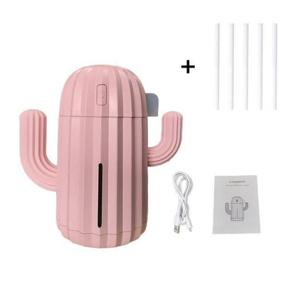 Cactus USB Desk Humidifier with LED and 8 Hour Timer, view 12