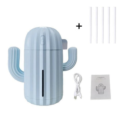 Cactus USB Desk Humidifier with LED and 8 Hour Timer, view 13