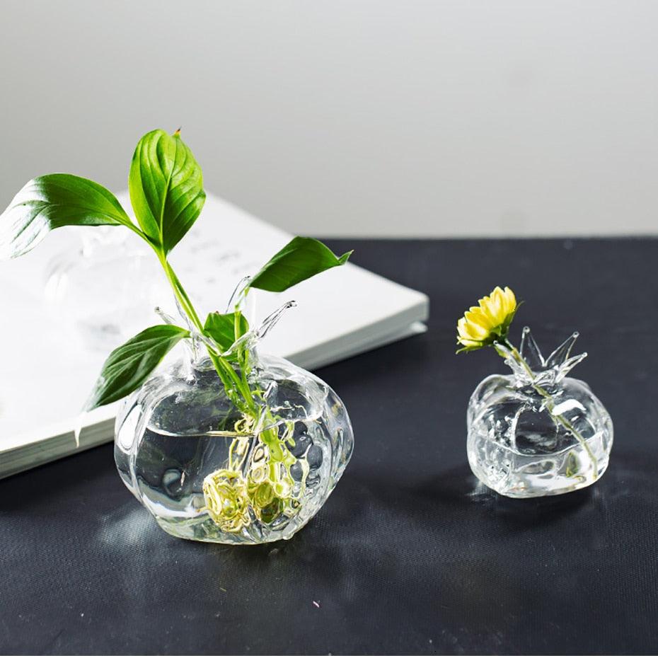Pomegranate Borosilicate Glass Propagation Vase, view 5