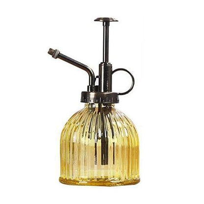Ribbed Glass Plant Mister with Retro Pump, view 10