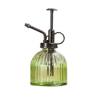 Ribbed Glass Plant Mister with Retro Pump, view 13