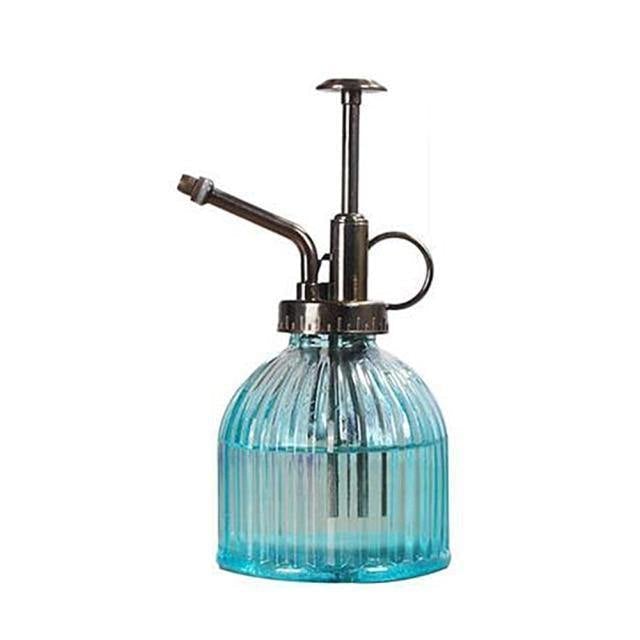 Ribbed Glass Plant Mister with Retro Pump, view 8