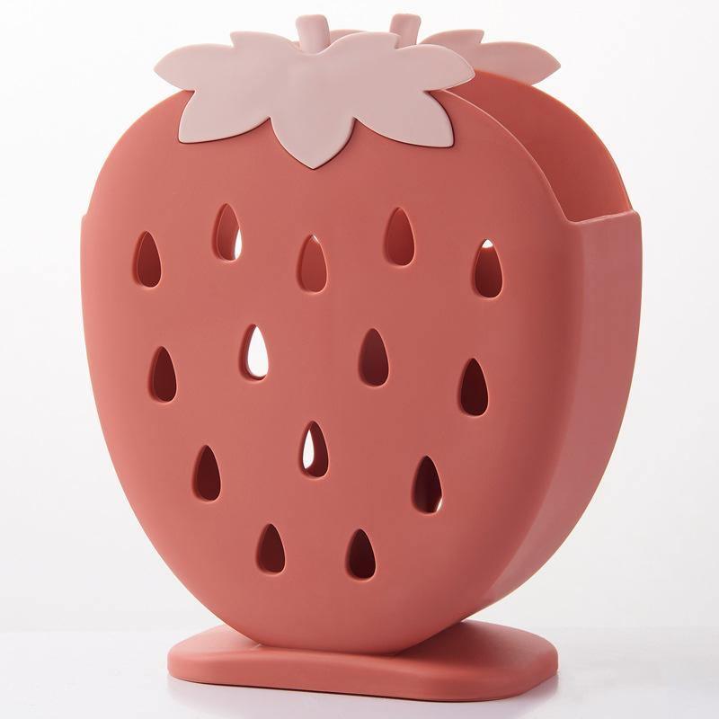 Strawberry Shaped Drying Rack for Utensils and Brushes, view 11
