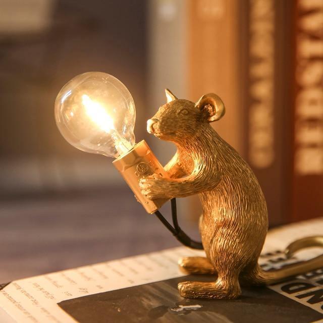 Mouse Figure Accent Lamp in Three Poses, view 5