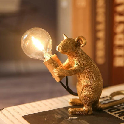 Mouse Figure Accent Lamp in Three Poses, view 5