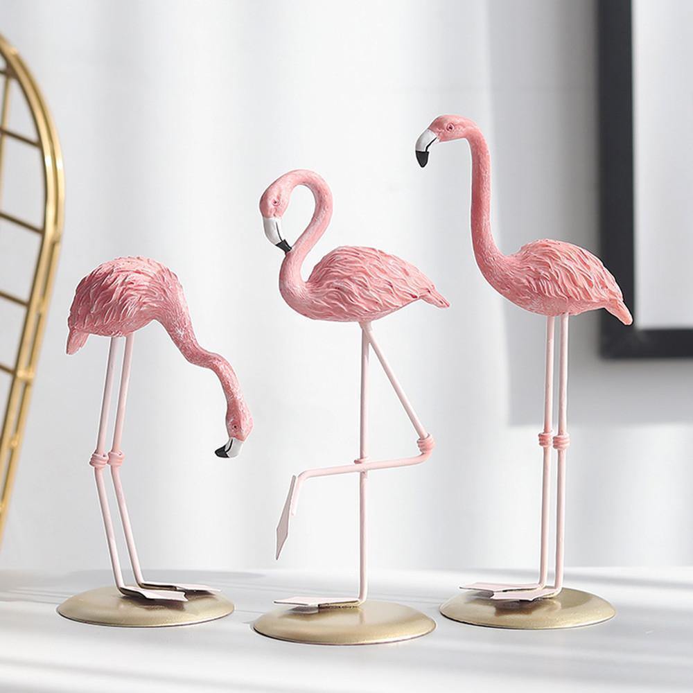 Resin Flamingo Figurine in Three Poses, Sold Singly, view 3