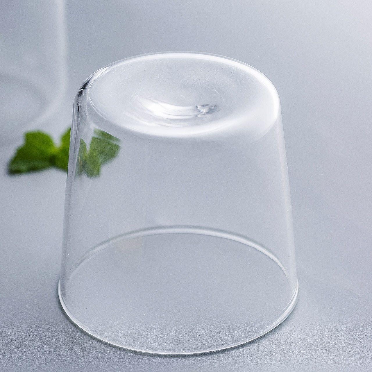 Glass Bedside Carafe Set with a Tumbler Lid, view 9
