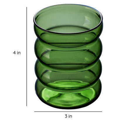 Hand Blown Bubble Glass Cups, 10 oz, view 14