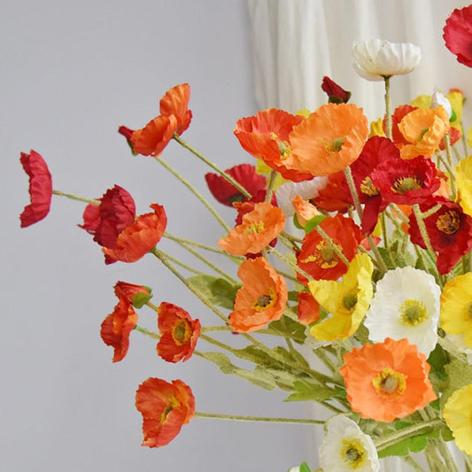 Faux Silk Wildflower Spray, 23 in Tall, Six Colors, view 2