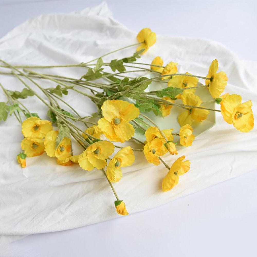 Faux Silk Wildflower Spray, 23 in Tall, Six Colors, view 6