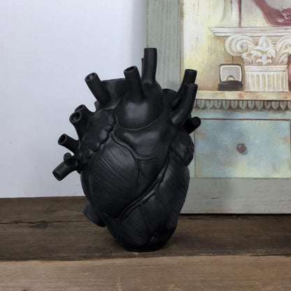 Anatomical Heart Vase for Dried Stems, Two Sizes, view 4