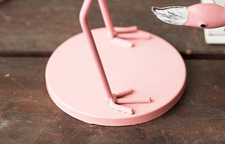 Flamingo Propagation Station with Glass Bulb Vase, view 6