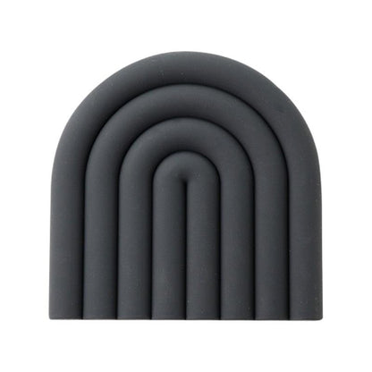 Rainbow Arch Silicone Coaster Mat, 5.9 in, view 12