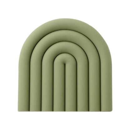 Rainbow Arch Silicone Coaster Mat, 5.9 in, view 13