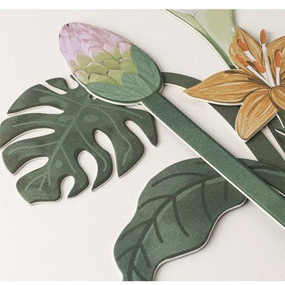 Paper Flower Bouquet, Six Double-Sided Cardstock Stems, view 8