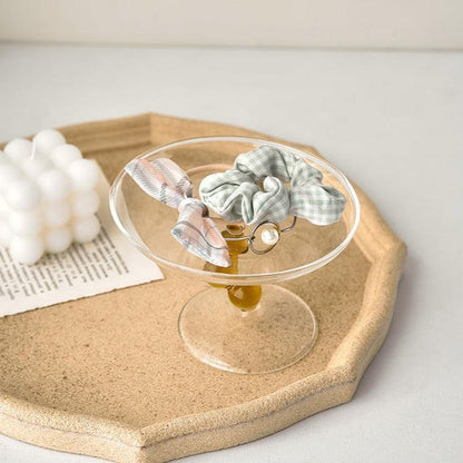 Tiered Glass Ring and Trinket Tray, 5 in, view 4