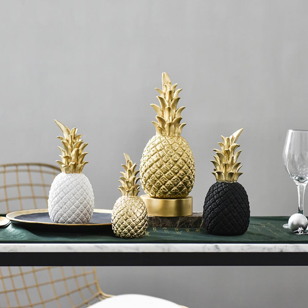Glossy Resin Pineapple Ornament, Three Sizes, view 3