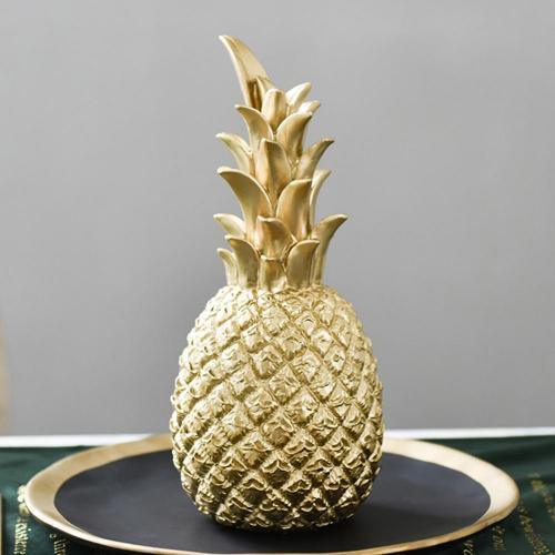 Glossy Resin Pineapple Ornament, Three Sizes, view 5