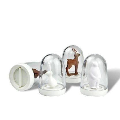 Mini Spice Shaker Set of 4, Animal or Season Styles, view 2