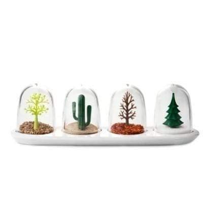 Mini Spice Shaker Set of 4, Animal or Season Styles, view 3