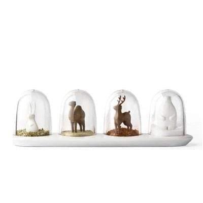 Mini Spice Shaker Set of 4, Animal or Season Styles, view 4
