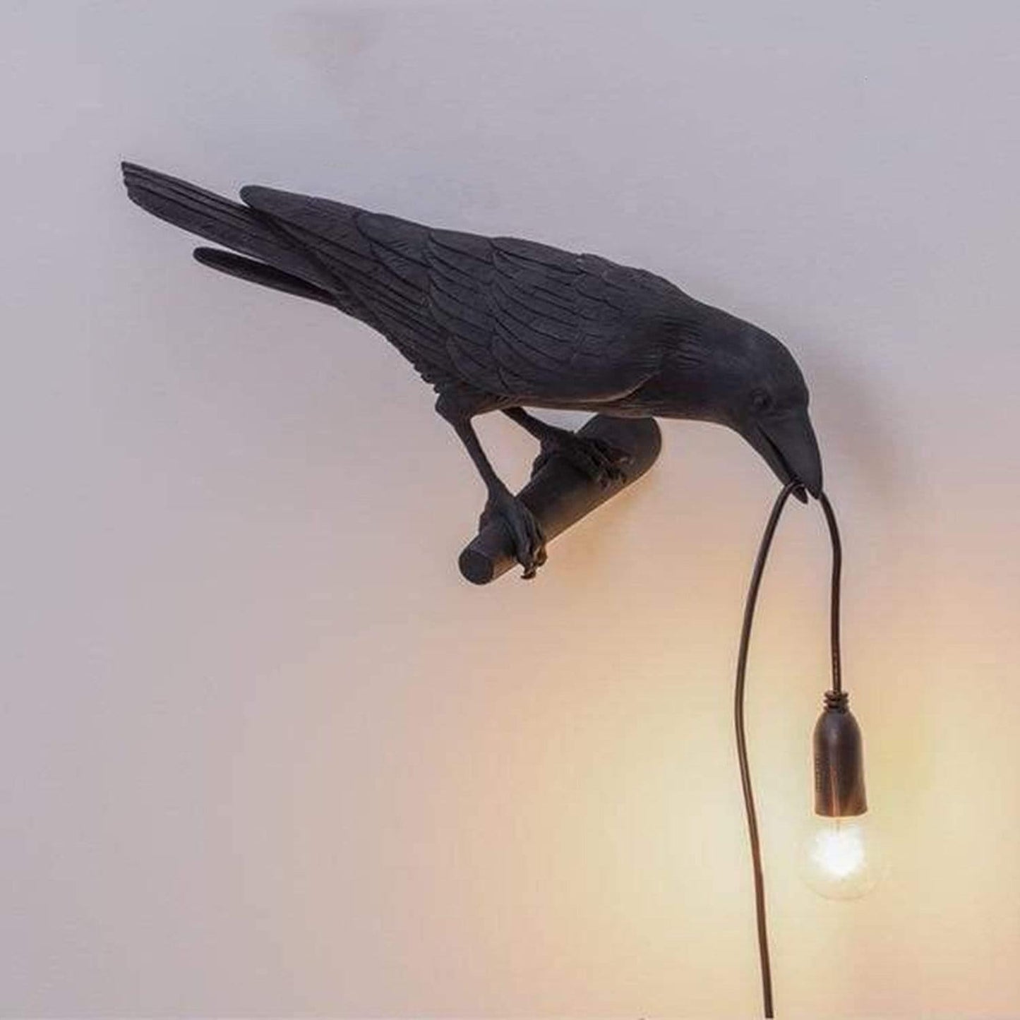 Raven Bird Lamp, Table or Wall Mounted, 12 in, view 5