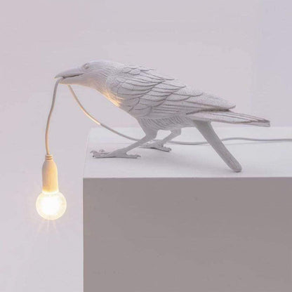 Raven Bird Lamp, Table or Wall Mounted, 12 in, view 7