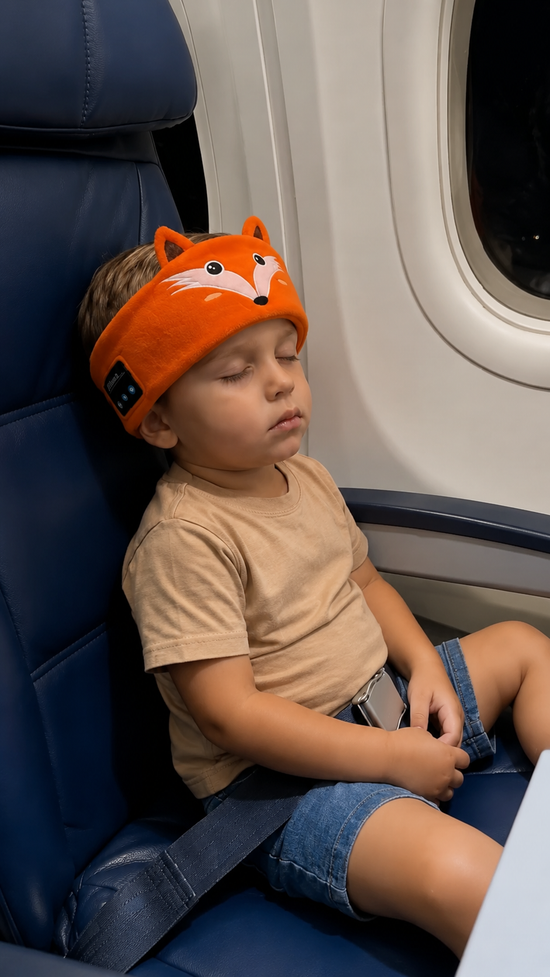Kids' Fleece Sleep Headband with Bluetooth Speakers, view 14