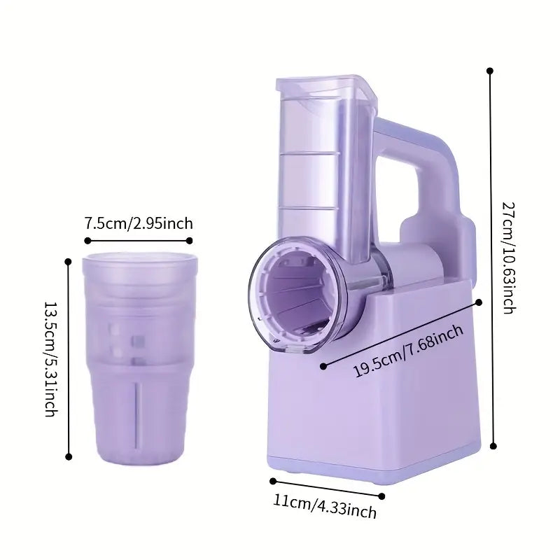 Cordless Electric Food Slicer and Shredder, view 7