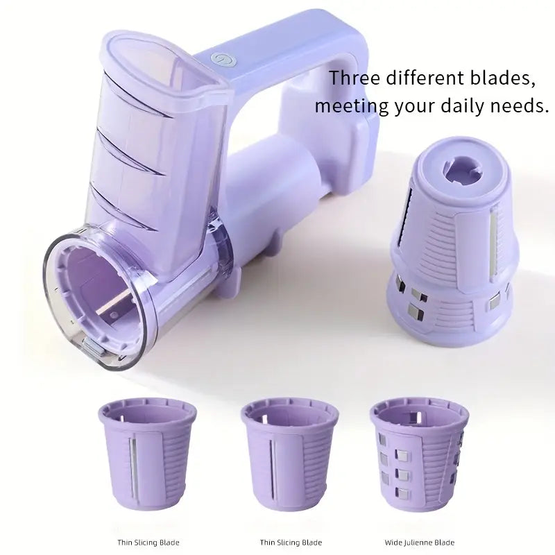 Cordless Electric Food Slicer and Shredder, view 3
