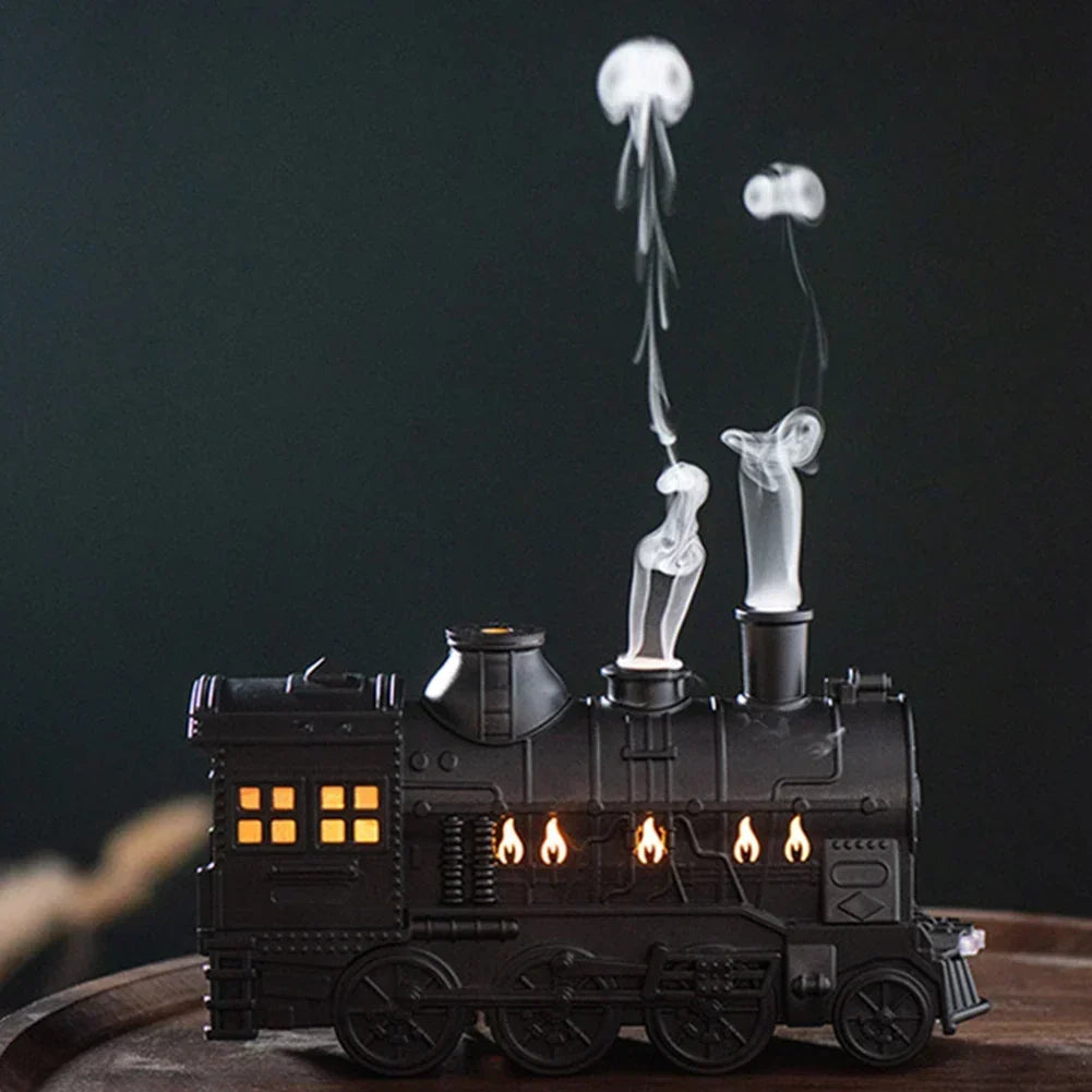 Train Locomotive Ultrasonic Humidifier for Desks