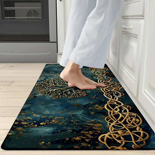 Tree of Life Doormat and Kitchen Runner, Non Slip, view 2